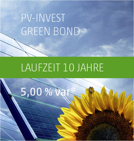 variabel verzinster PV-Invest Green Bond 2023-2033