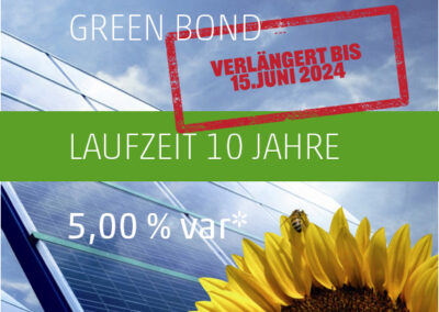 variabel verzinster PV-Invest Green Bond 2023-2033