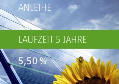 5,50 % PV-Invest Anleihe 2026-2031